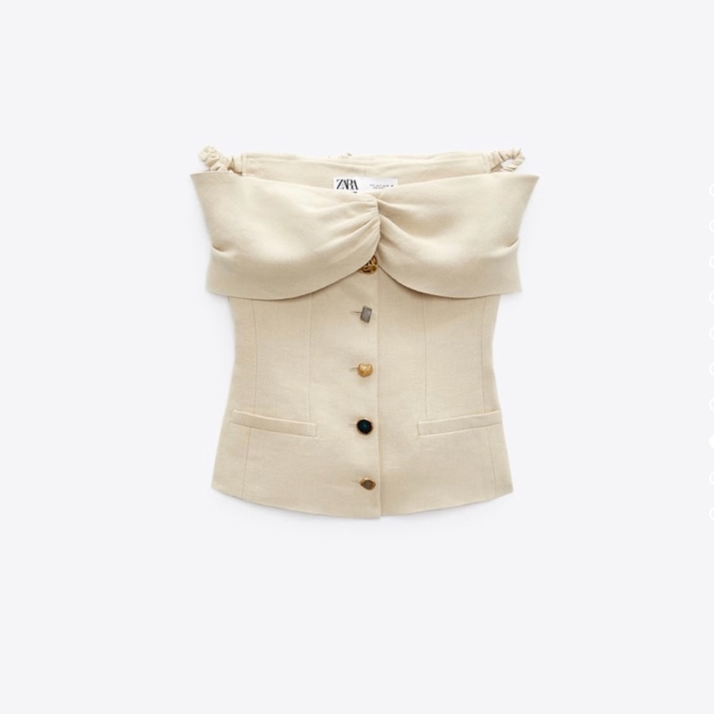 Zara Off the Shoulder Top